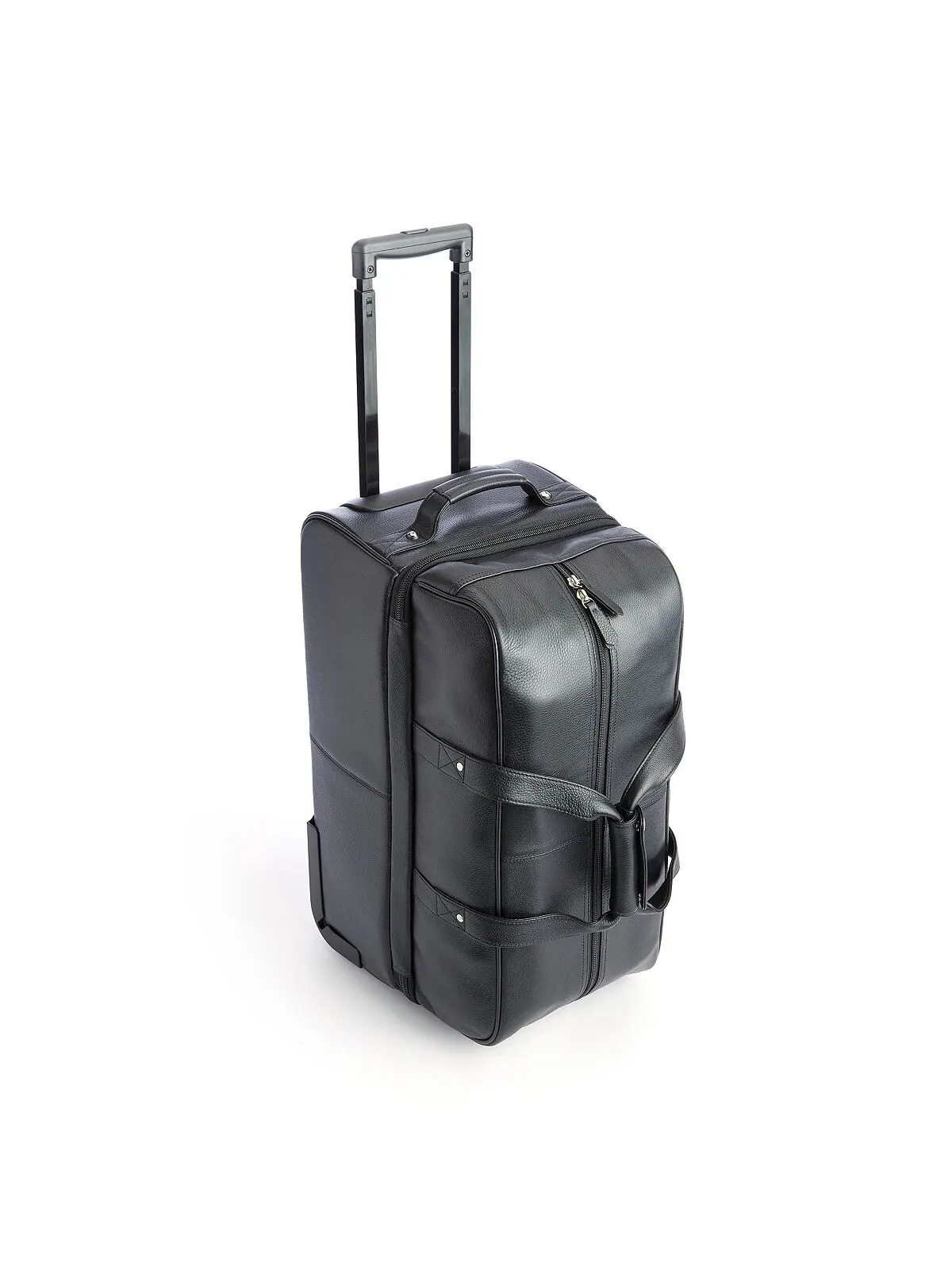 Сумка-дафл rolling weekender из шагреневой кожи ROYCE New York — 2