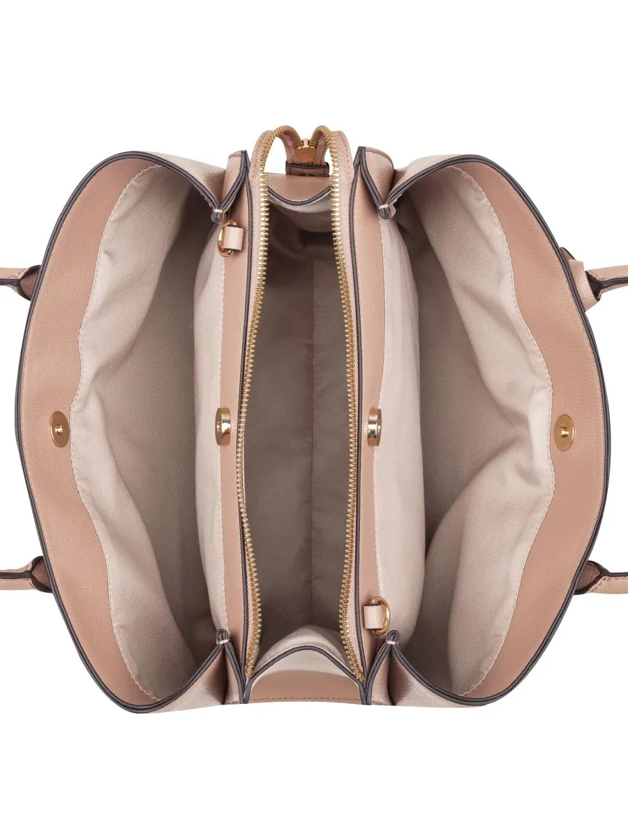 Сумка-мессенджер Kyrie с тремя отделениями Nine West, Blushing — изображение 4 из 5