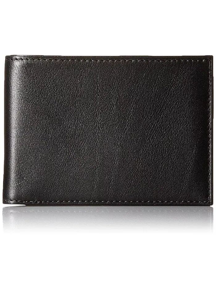 Мужской старый кожаный новый модный коллекция Small Bifold Wallet Bosca — изображение 1 из 2