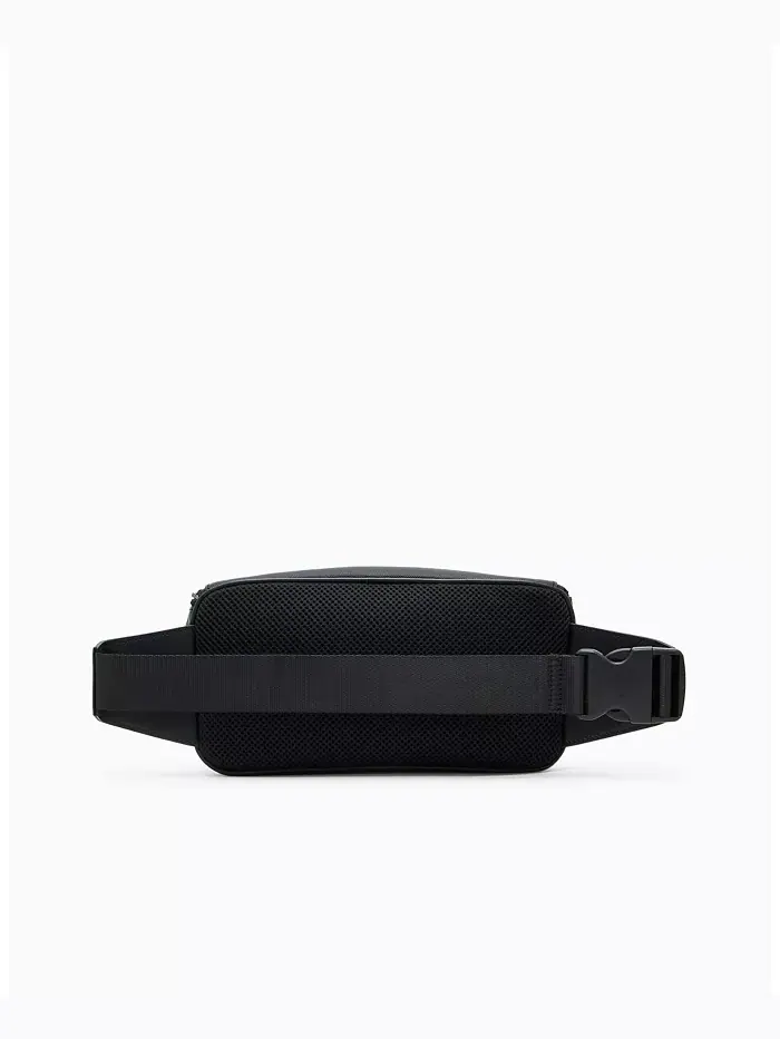 Мужская поясная сумка с полосатым логотипом и принтом A|X Armani Exchange — 2