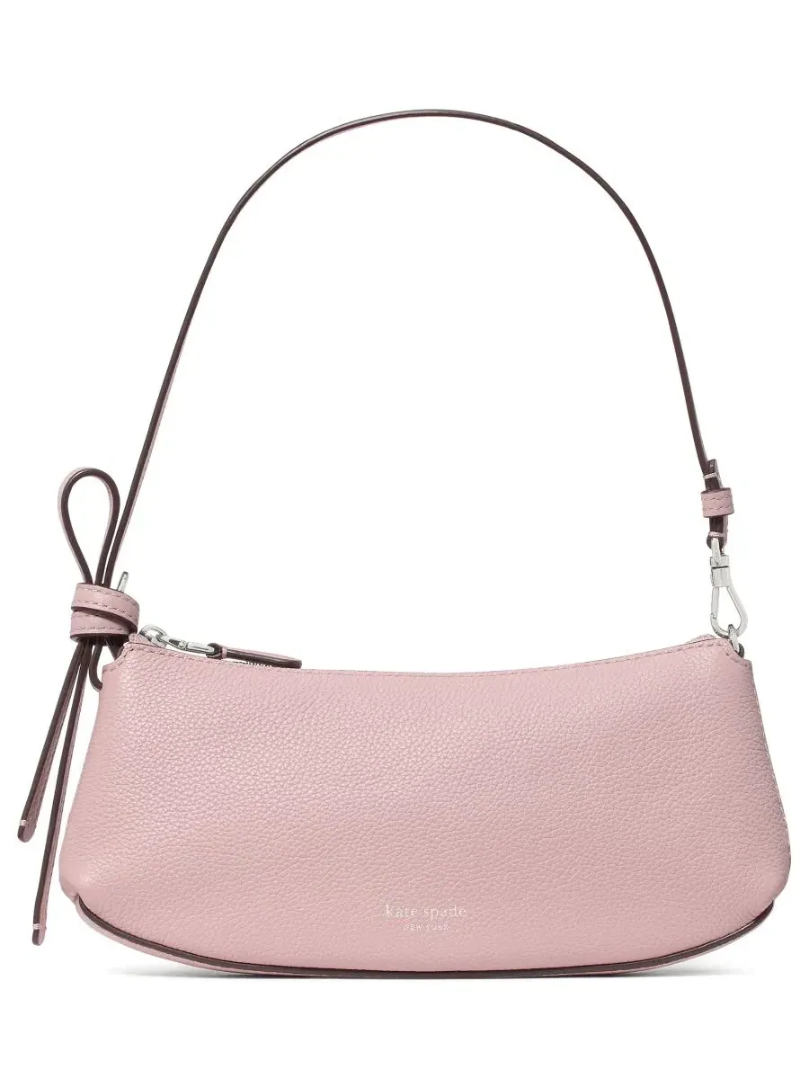 Небольшая сумка-почтальонка с плечевым ремнем, Loop Small Pochette kate spade new york, Smokey Petal — изображение 1 из 11