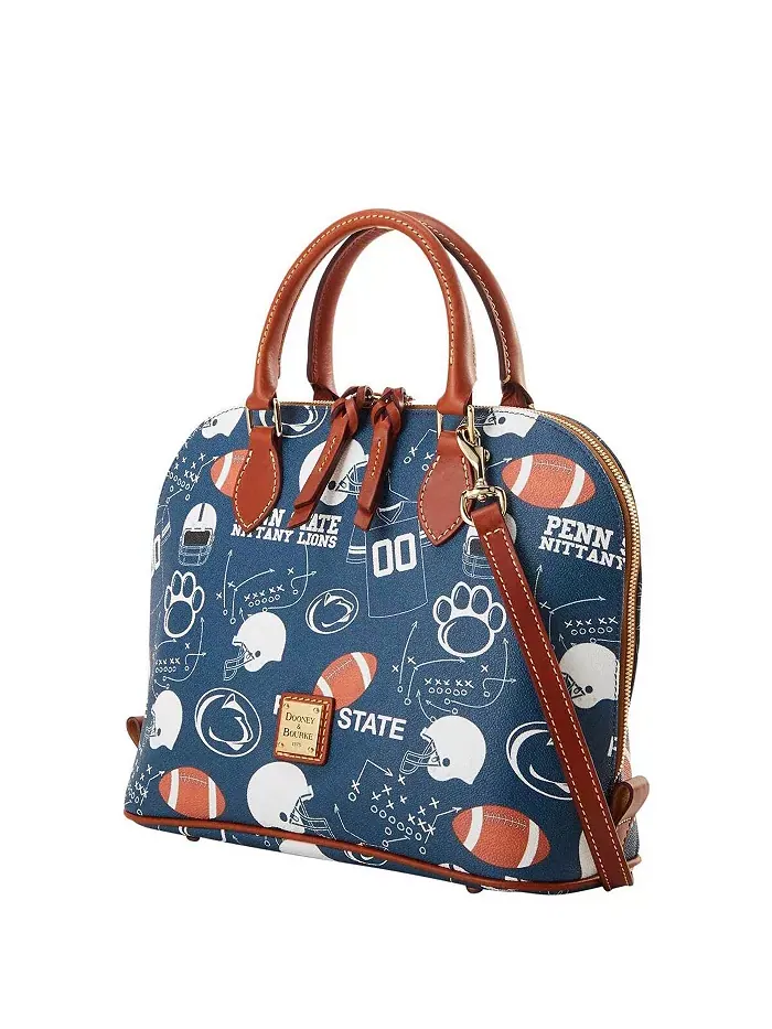 Сумка-мешок Penn State Nittany Lions Game Day Zip Satchel Dooney & Bourke — 2