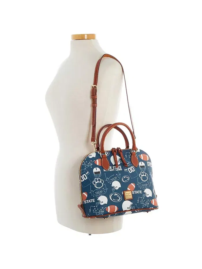 Сумка-мешок Penn State Nittany Lions Game Day Zip Satchel Dooney & Bourke — 3