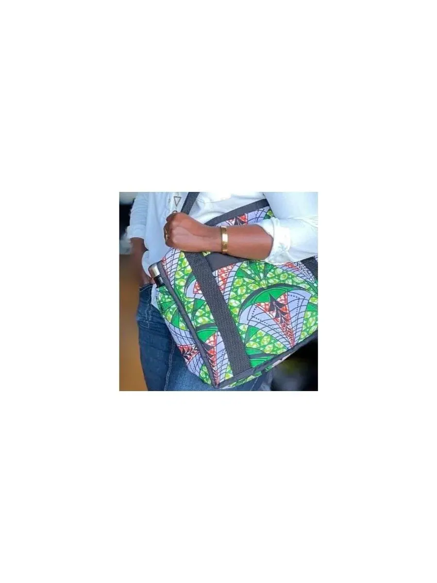 Стеганая сумка-шопер Villager Tote Bag KENDI AMANI, Malindi — изображение 2 из 3