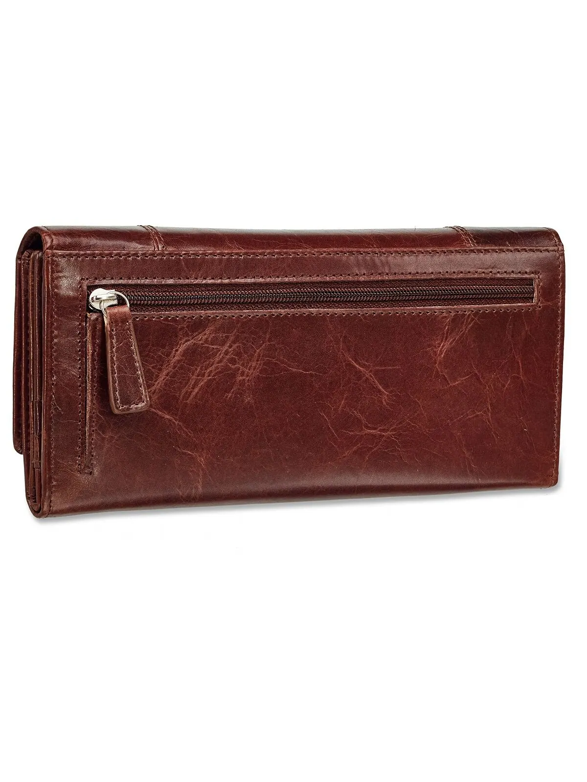 Женский кошелек Casablanca Collection RFID Secure Trifold Wing Mancini — изображение 13 из 19, красный
