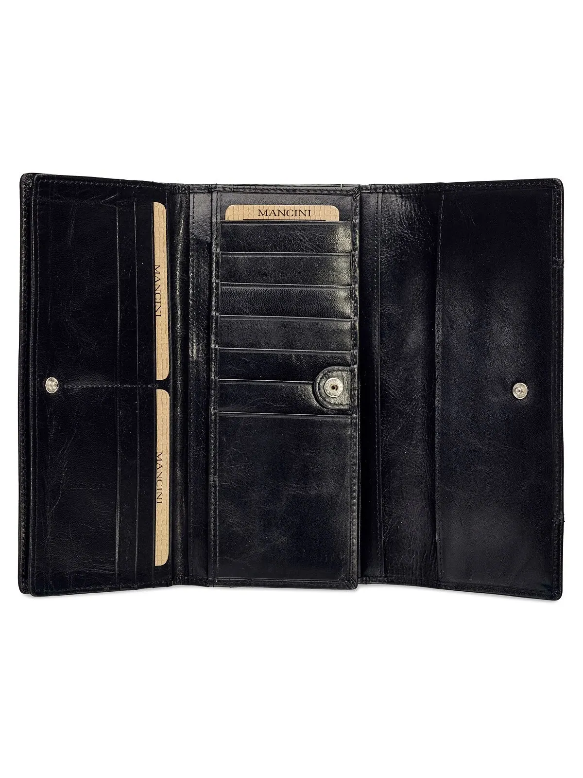 Женский кошелек Casablanca Collection RFID Secure Trifold Wing Mancini — изображение 17 из 19, красный