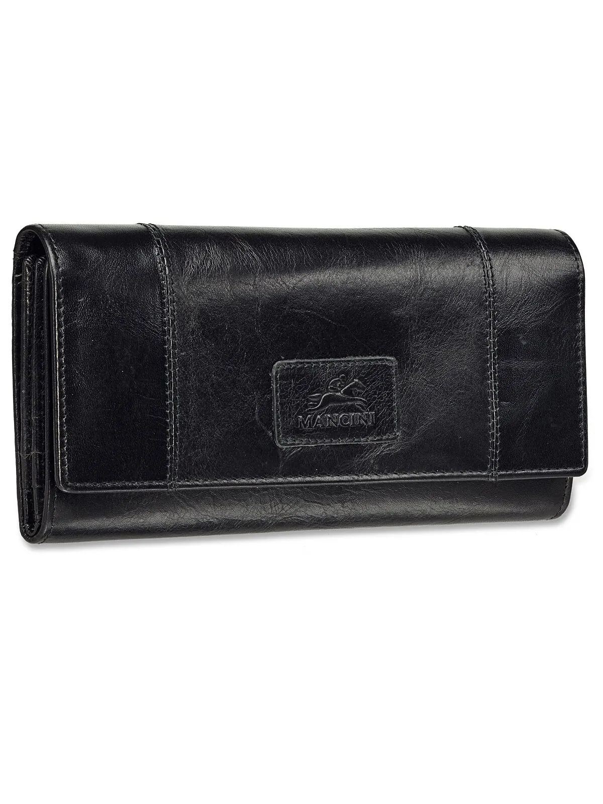 Женский кошелек Casablanca Collection RFID Secure Trifold Wing Mancini — изображение 19 из 19, красный