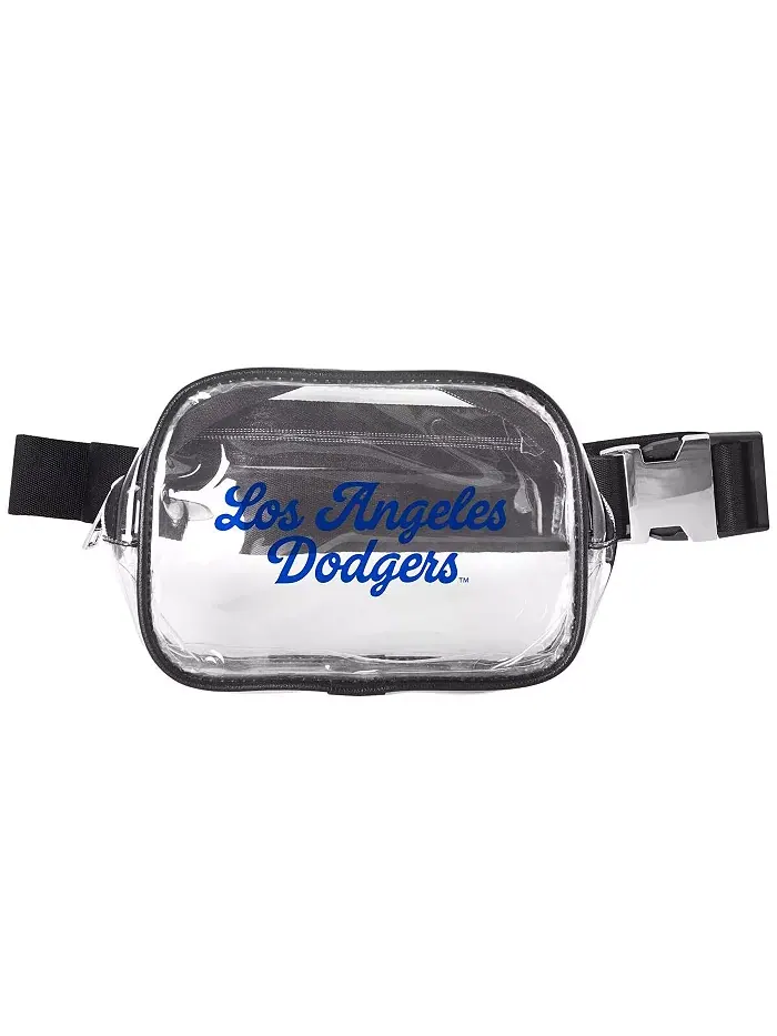 Сумка-пояс прозрачная Los Angeles Dodgers Logo Brands