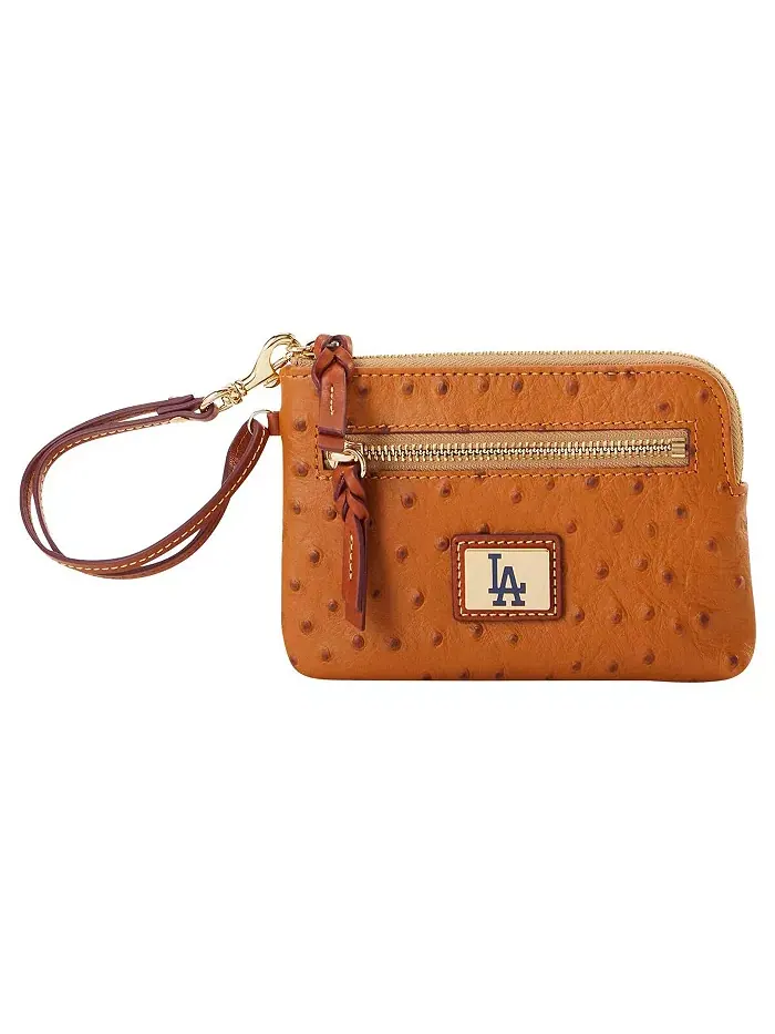 Лос-Анджелес Доджерс большой тонкий кошелек для запястья Dooney & Bourke