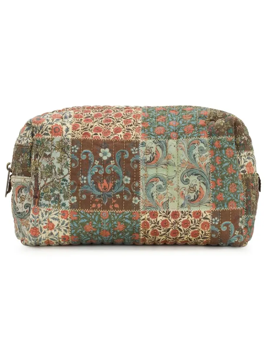 Косметичка Patricia Nash Rune Quilted Cotton, Cotton Nordic Patchwork — изображение 1 из 4