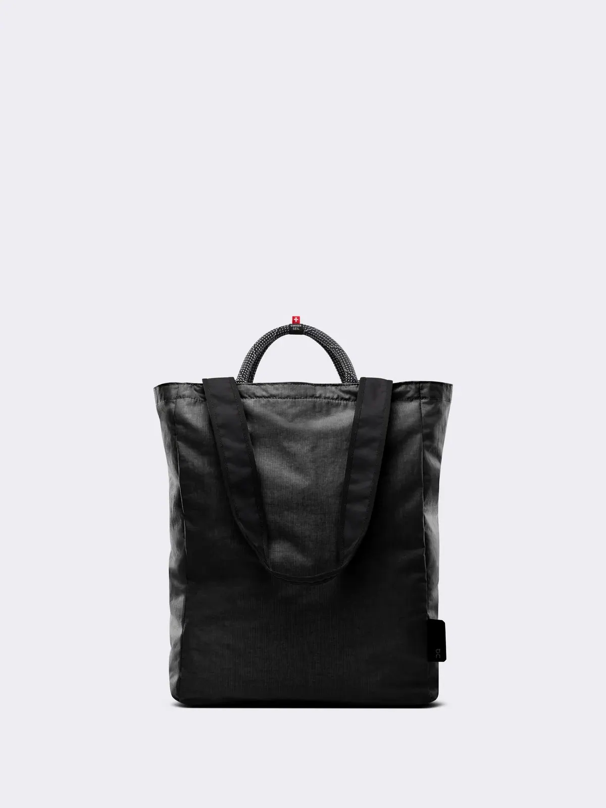 Сумка-шопер 25 л водоотталкивающая с отделением для ноутбука Tote Pack On — изображение 2 из 10, черный