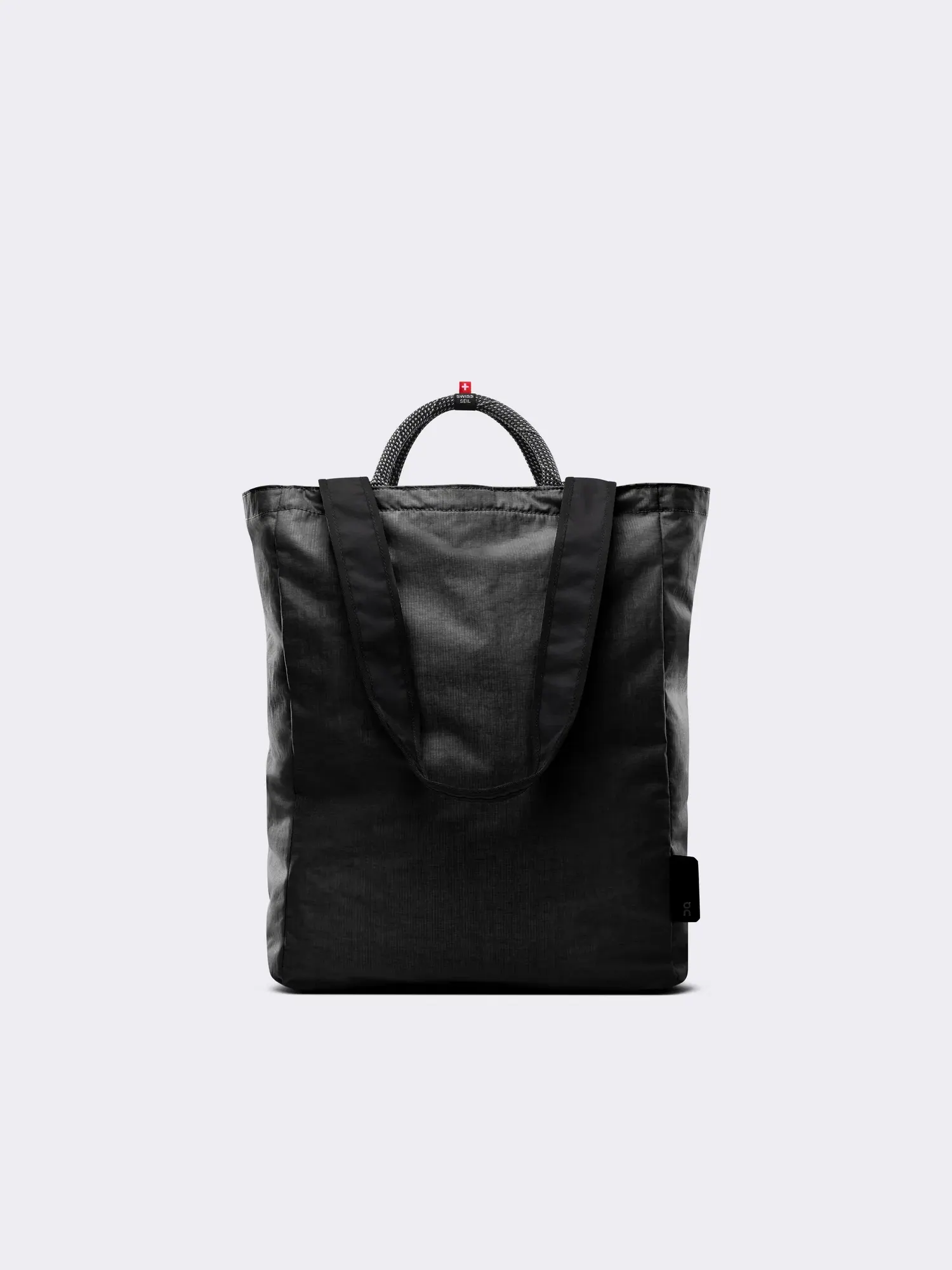Сумка-шопер 25 л водоотталкивающая с отделением для ноутбука Tote Pack On — изображение 10 из 10, черный