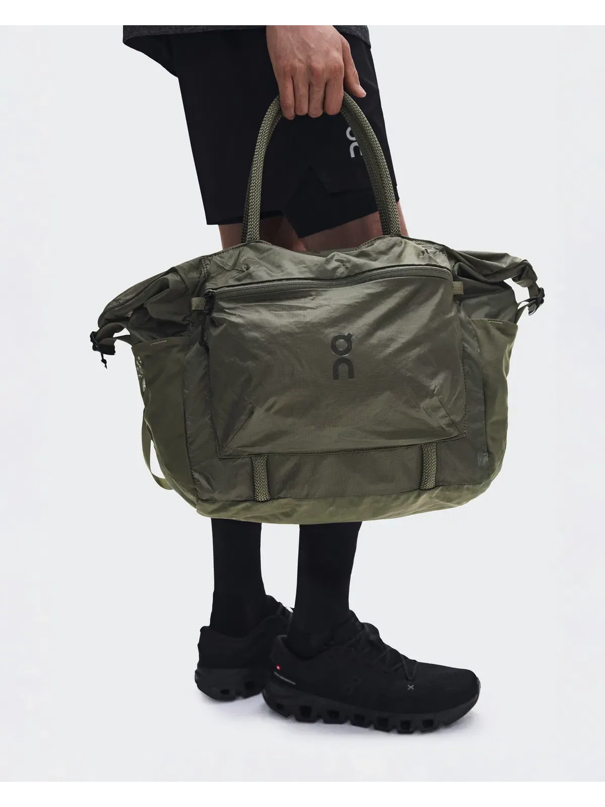 Сумка-рюкзак 35 л с регулируемыми стяжками Track Pack 35L Lite On — изображение 7 из 10, оливковый