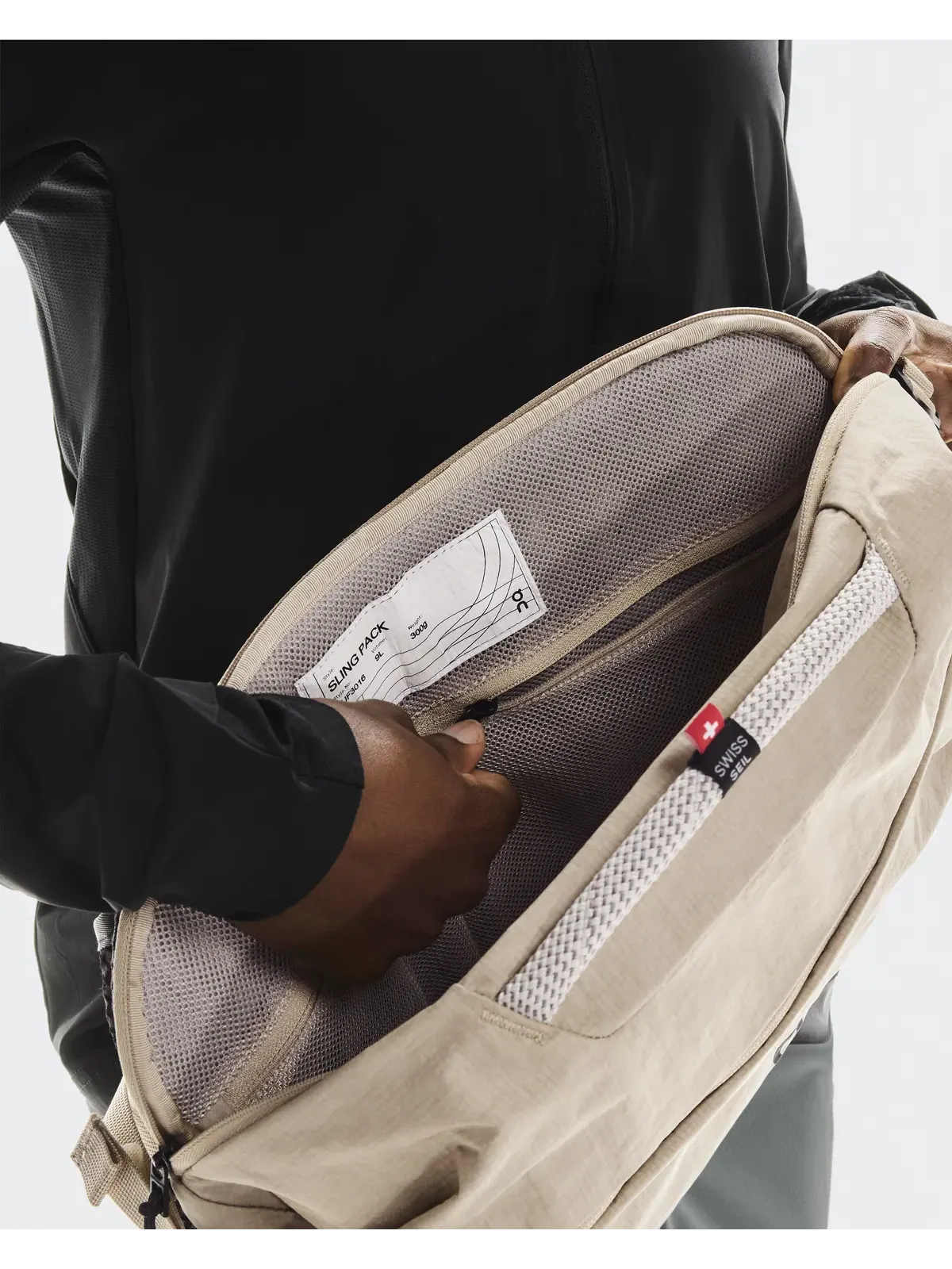 Сумка-слинг 9 л с 3-точечным ремнем Sling Pack 9L On — 10