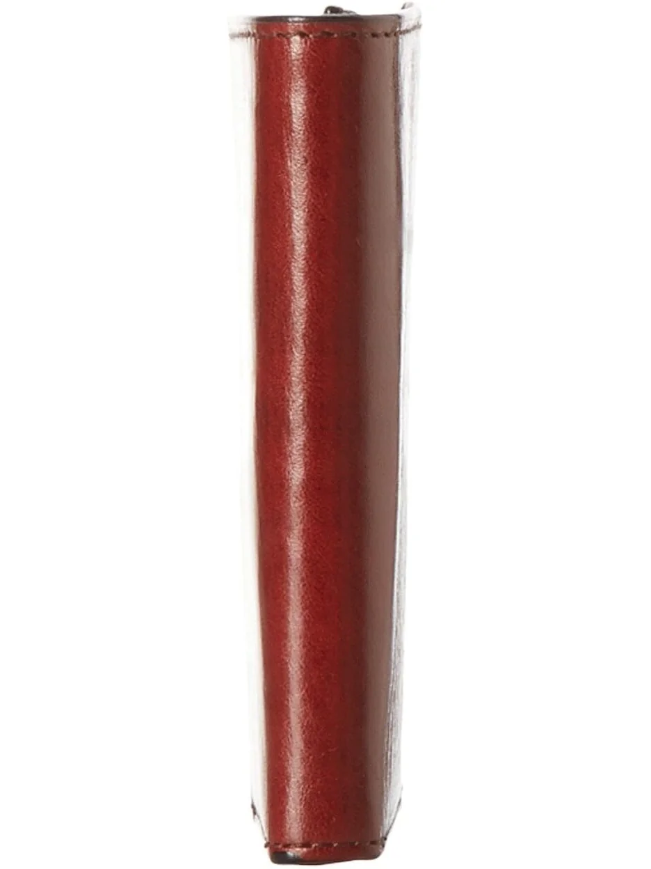 Коллекция Old Leather — кошелек тройного сложения Bosca — изображение 3 из 6, коньячный
