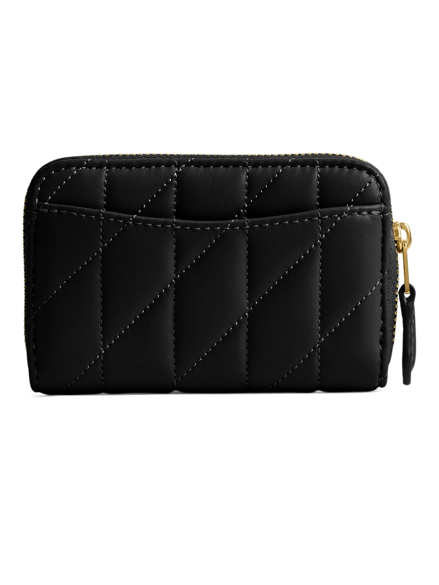 Кошелек COACH Small Zip Around Card Case — изображение 2 из 3, черный