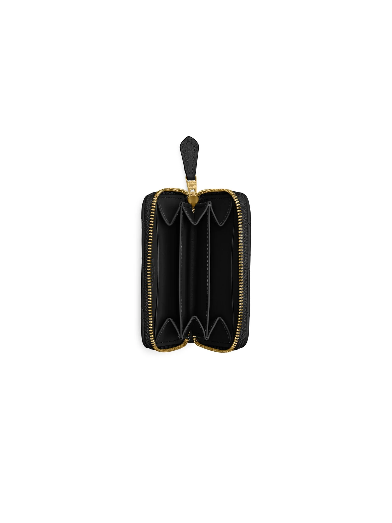 Кошелек COACH Small Zip Around Card Case — изображение 3 из 3, черный