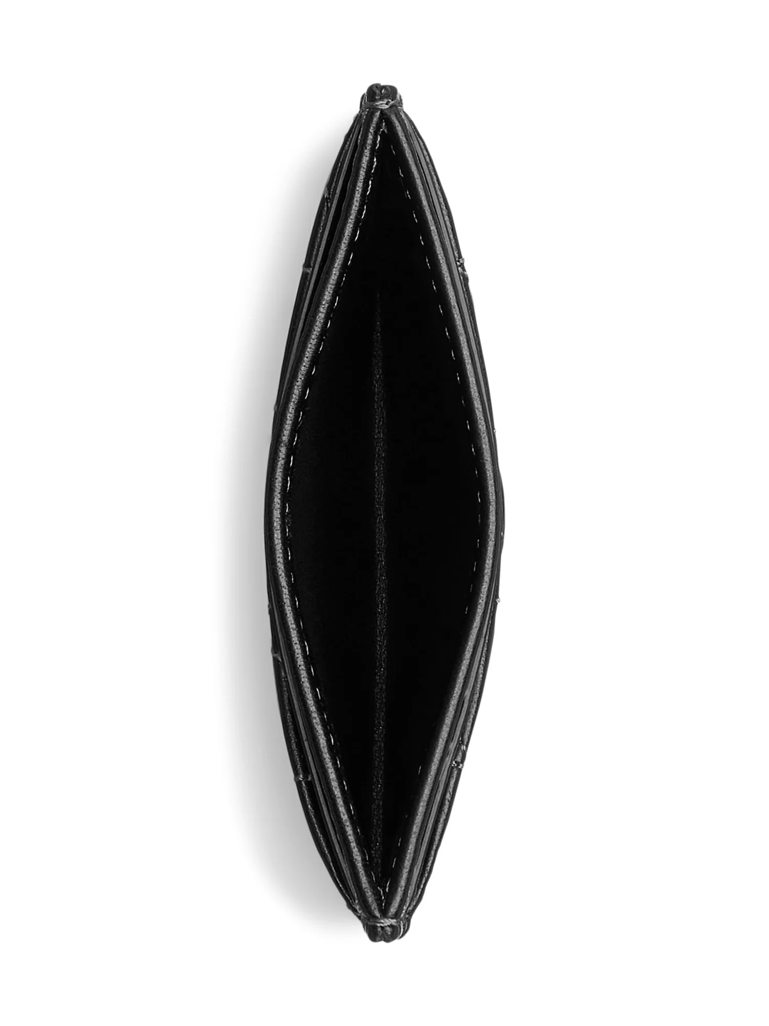 Кошелек COACH Quilted Pillow Leather Essential Card Case — изображение 3 из 3, черный