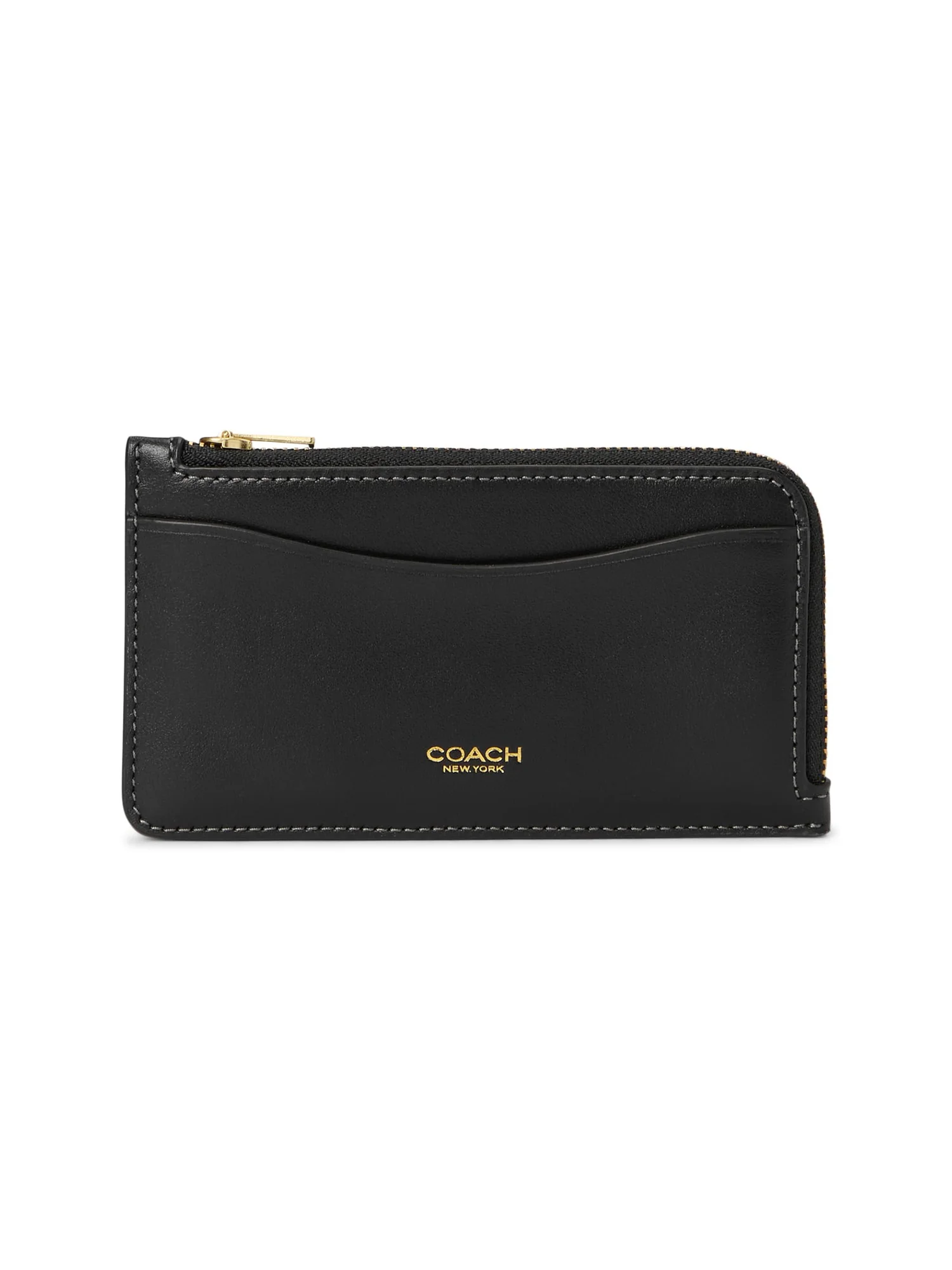 Кошелек COACH Essential New York Zip Card Case — черный