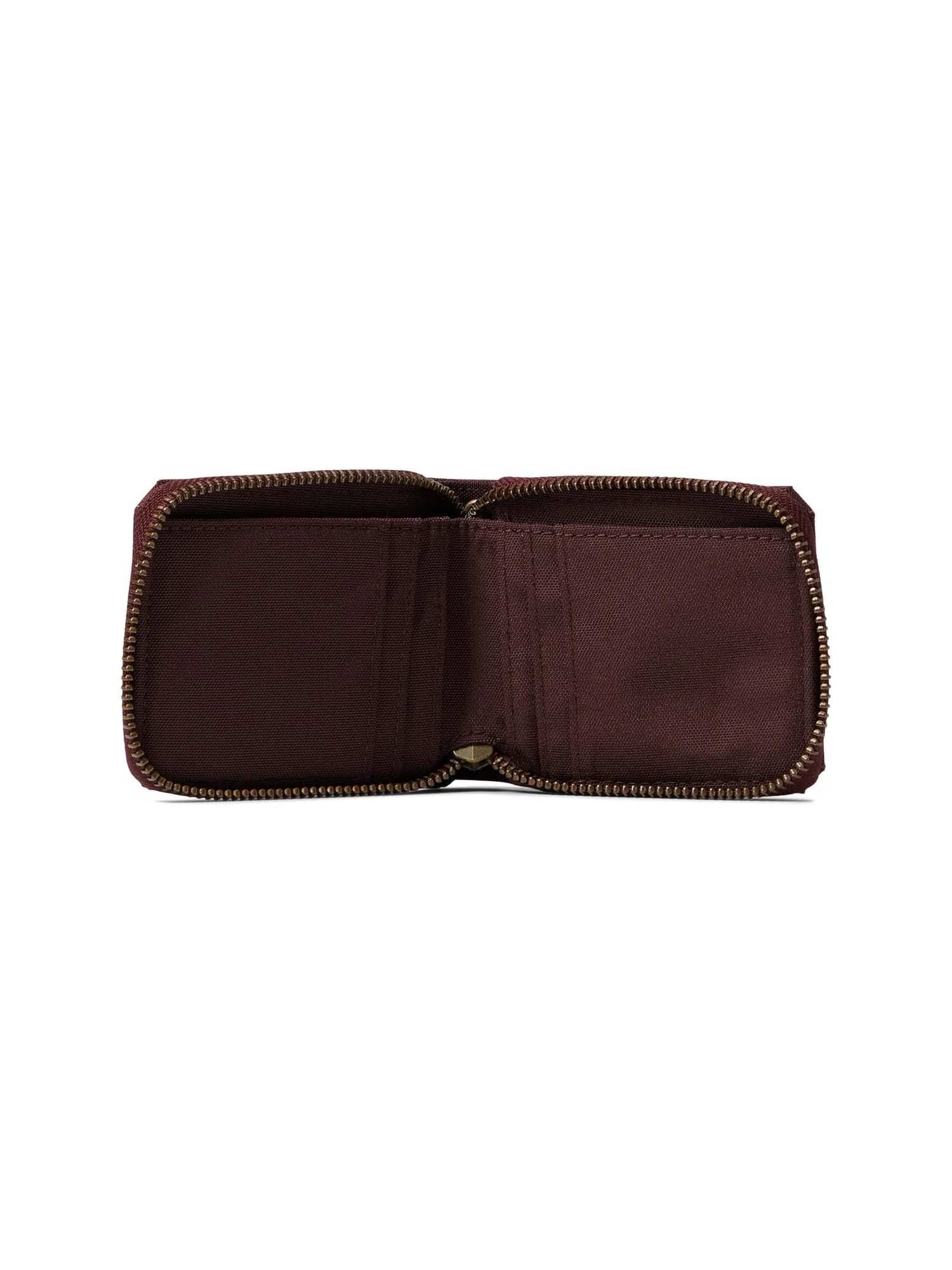 Кошелек Unisex Carhartt Nylon Duck Zipper Wallet — изображение 3 из 3, глубокий винный
