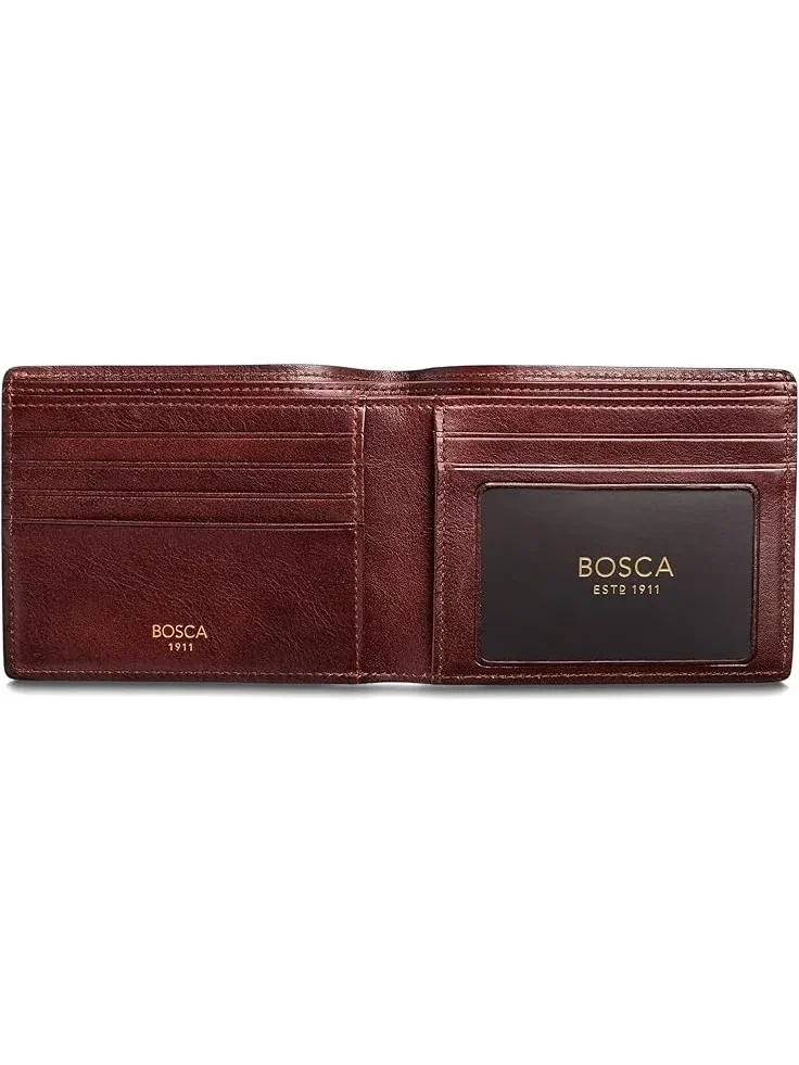 Мужской кошелек для документов Dolce Collection Executive ID Wallet Bosca — изображение 2 из 4, коричневый