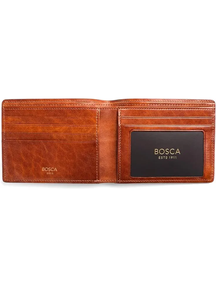 Мужской кошелек для документов Dolce Collection Executive ID Wallet Bosca — изображение 2 из 4, янтарный