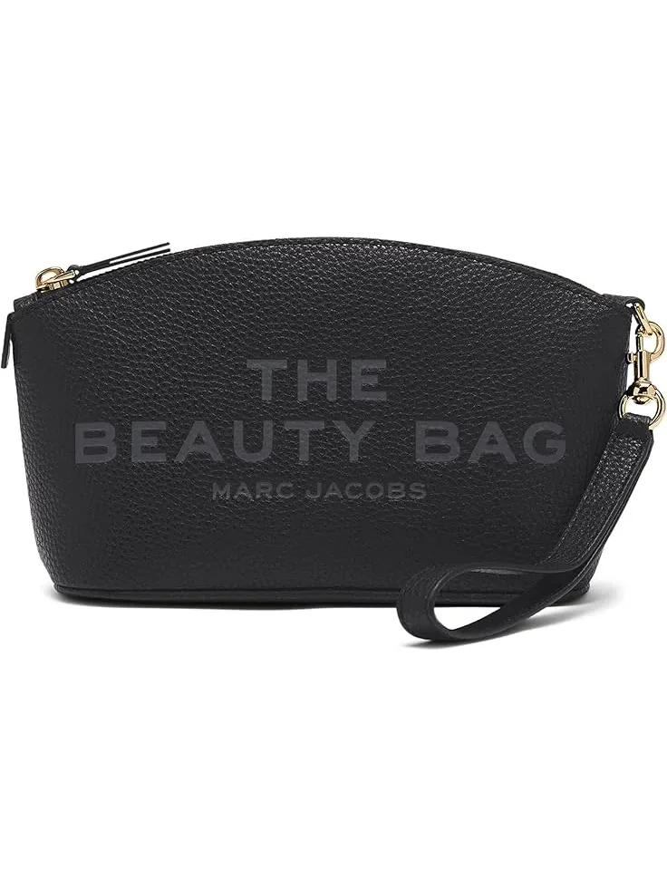 Женская кожаная косметичка Marc Jacobs — черный