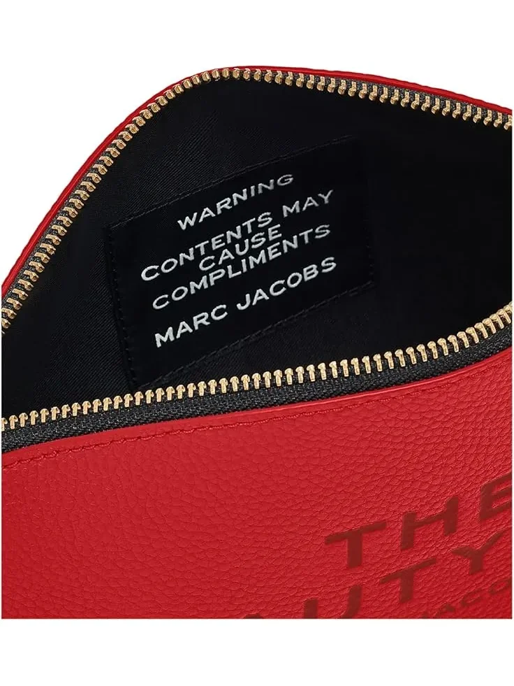 Женская кожаная косметичка Marc Jacobs — изображение 3 из 3, красный