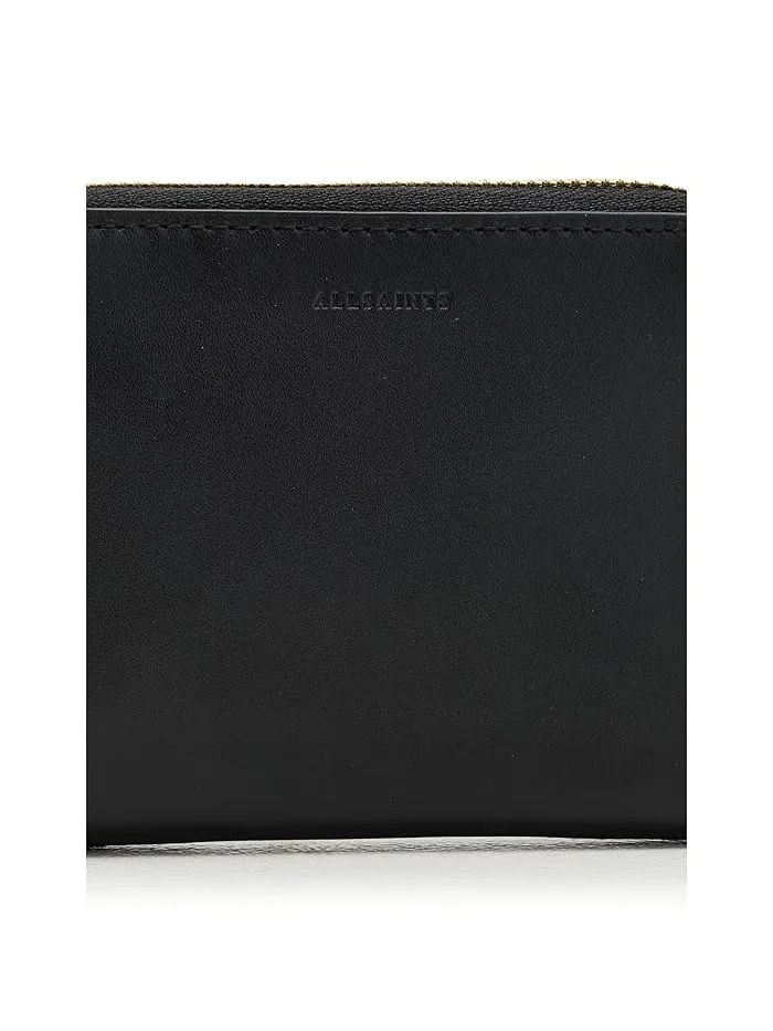 Кошелек Lena Hex Zip AllSaints — изображение 4 из 5, черный