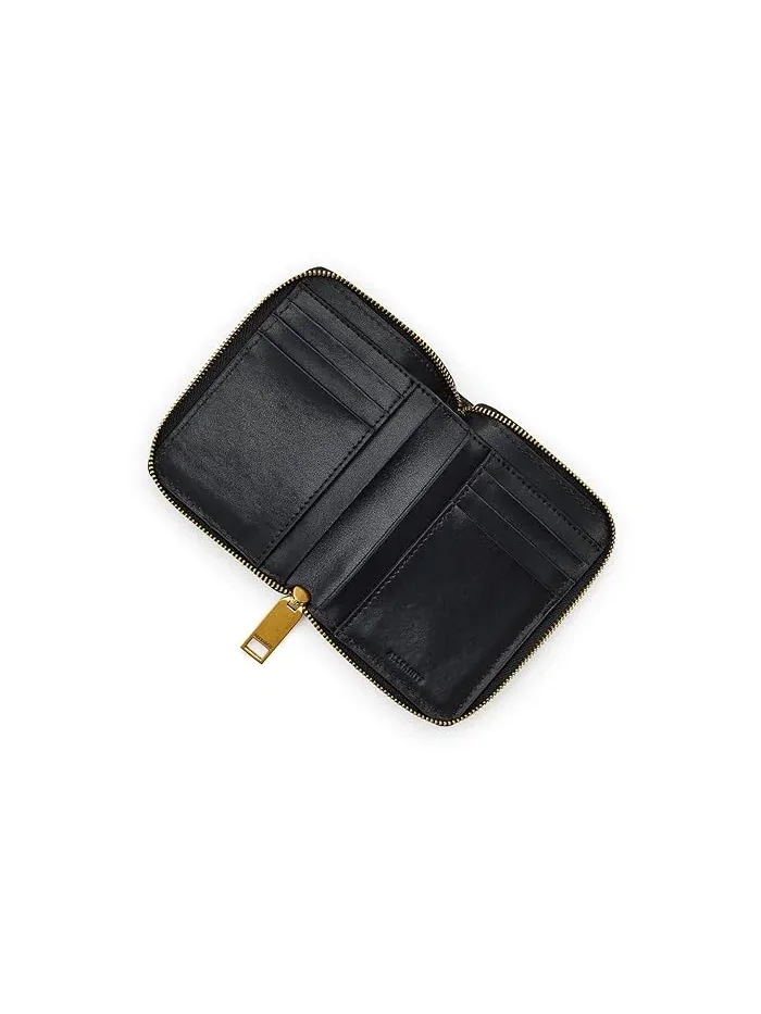 Кошелек Lena Hex Zip AllSaints — изображение 4 из 4, коньячный коричневый
