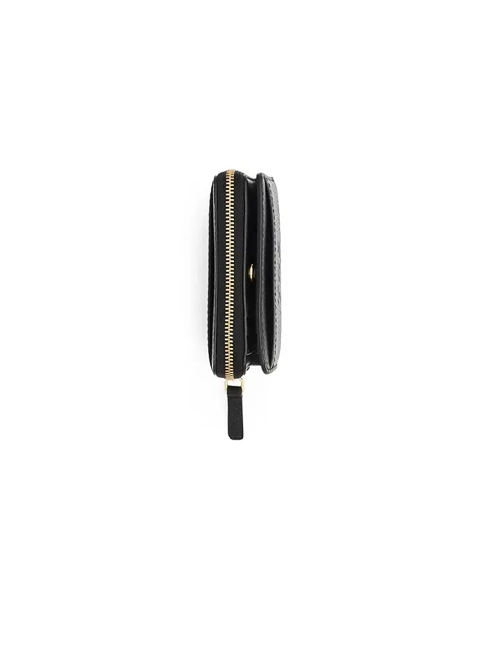 Кошелек мини компактный The Leather Marc Jacobs — изображение 4 из 4, черный