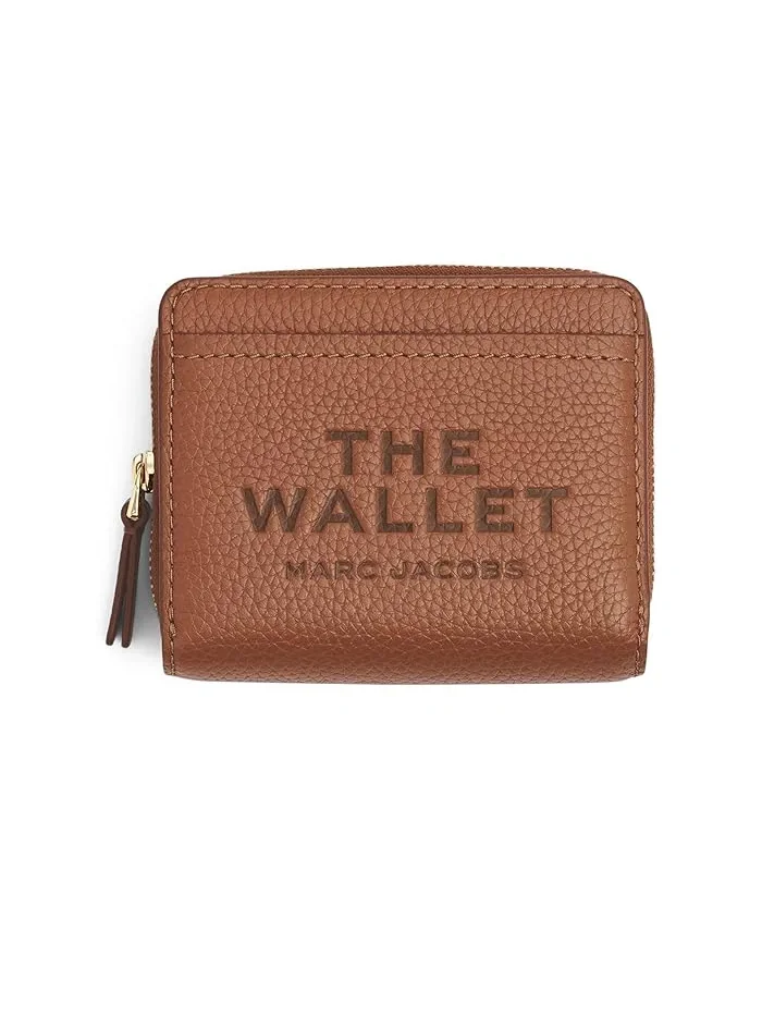 Кошелек компактный The Leather Mini Marc Jacobs — изображение 1 из 4, аргановое масло