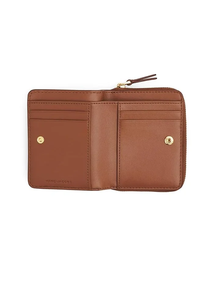 Кошелек компактный The Leather Mini Marc Jacobs — изображение 3 из 4, аргановое масло