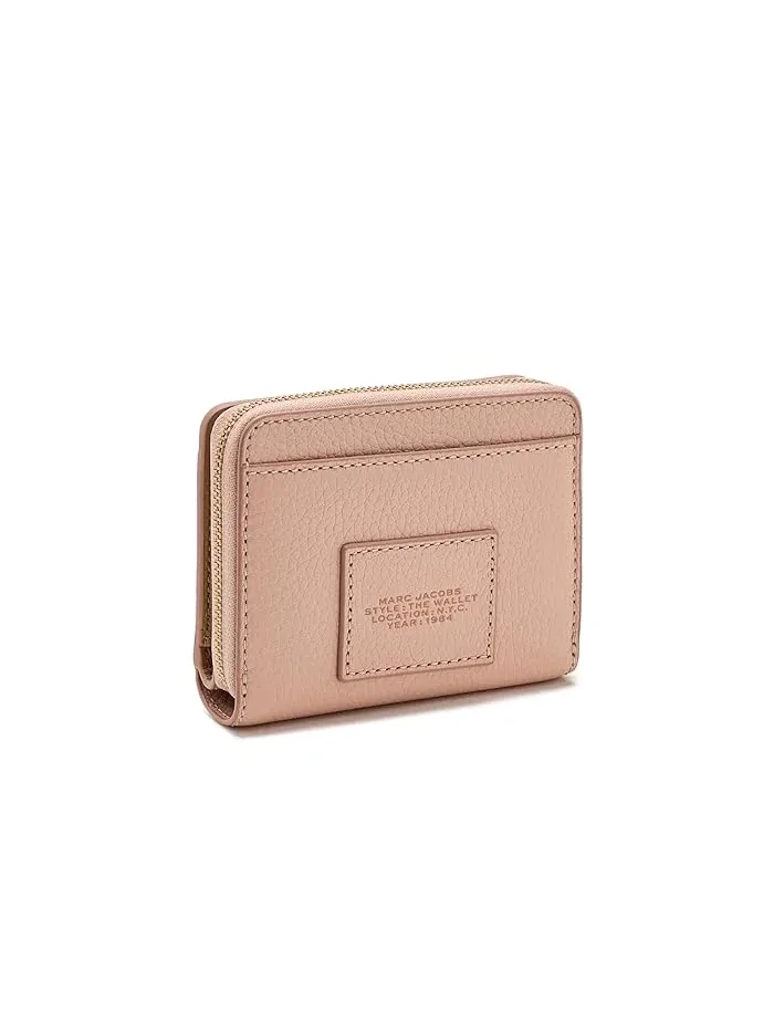 Кошелек компактный The Leather Mini Compact Marc Jacobs — изображение 2 из 5, розовый