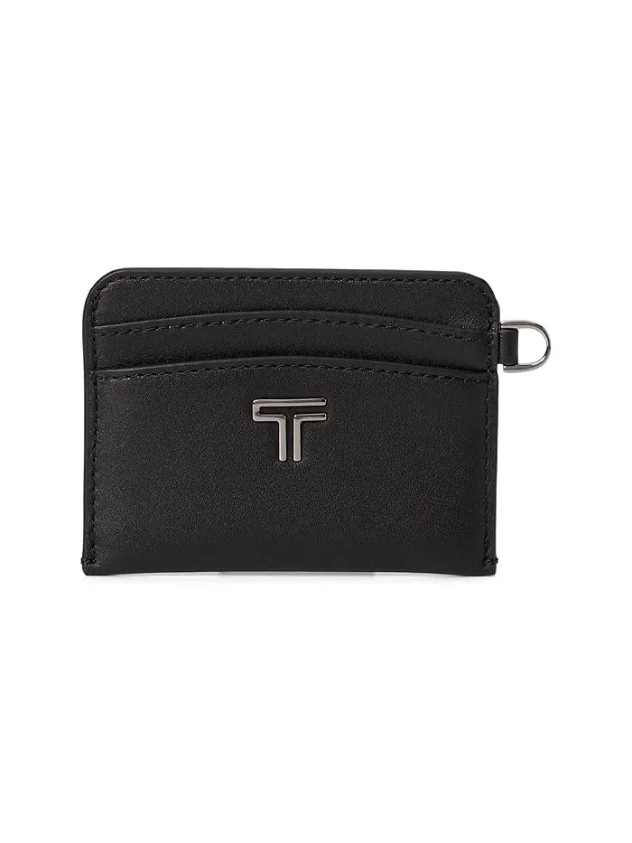 Визитница Tumi Card Case Black/Gunmetal — черный