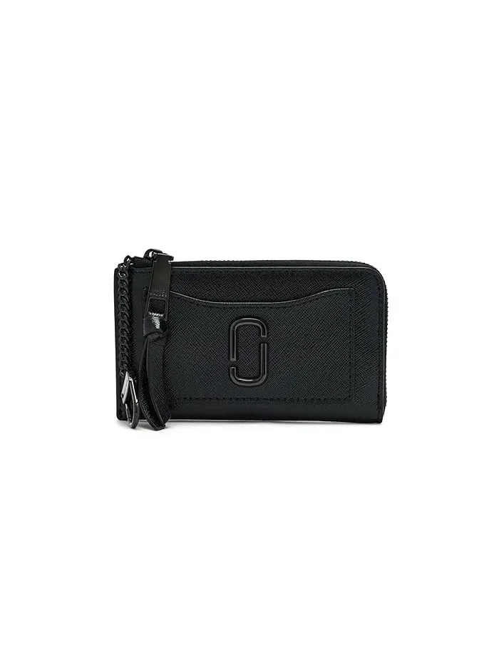 Кошелек The Utility Snapshot Tonal Top Zip Multi Wallet Marc Jacobs — черный
