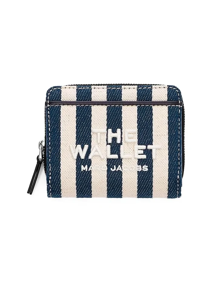 Кошелек компактный The Stripe Canvas Mini Marc Jacobs — мульти