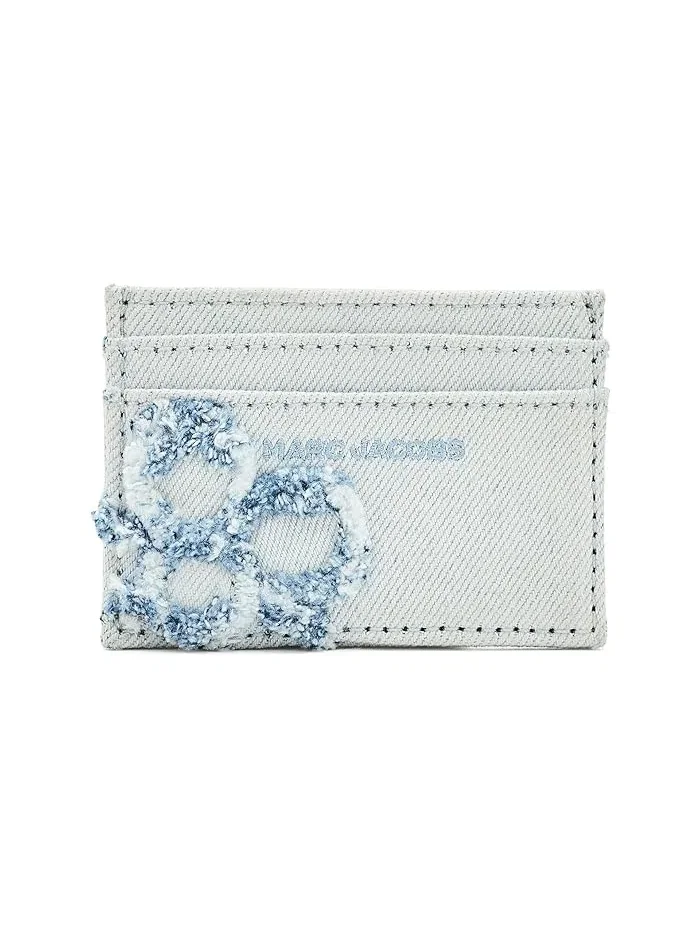 Визитница Marc Jacobs The Daisy Denim Card Case — серый