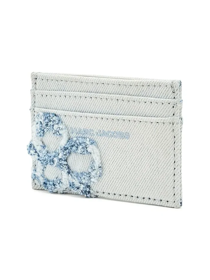 Визитница Marc Jacobs The Daisy Denim Card Case — изображение 5 из 5, светлая стирка