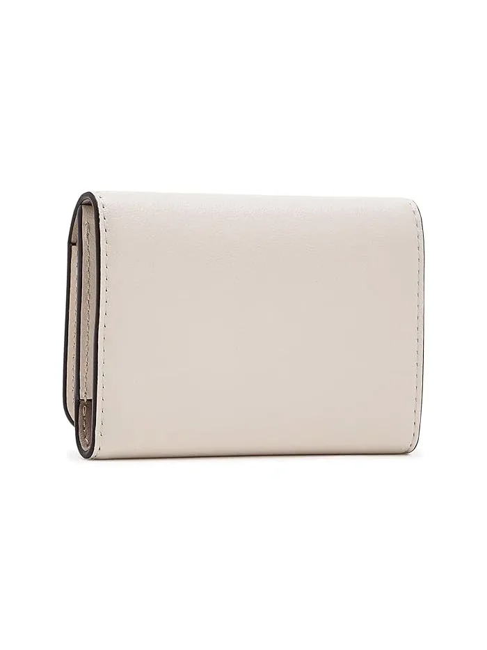Кошелек-трифолд из кожи Halo Kate Spade New York — изображение 2 из 5, бежевый