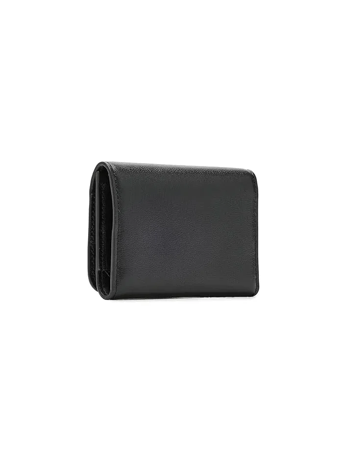 Кошелек трифолд Halo Fine Grain Leather Kate Spade New York — изображение 2 из 5, черный