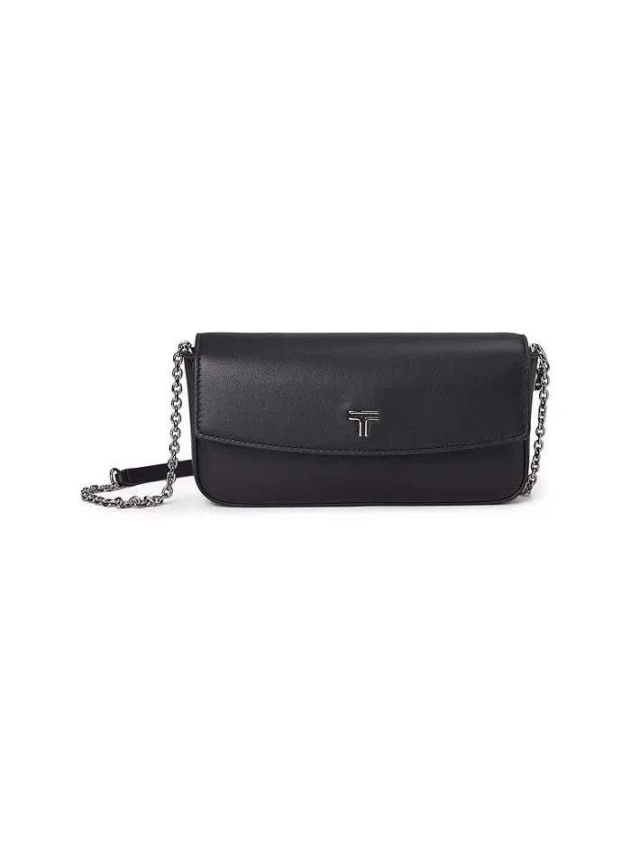 Кошелек Tumi Wallet On Chain кожаный, на цепочке — изображение 1 из 5, черный