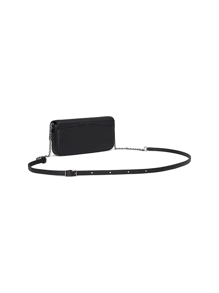 Кошелек Tumi Wallet On Chain кожаный, на цепочке — изображение 2 из 5, черный
