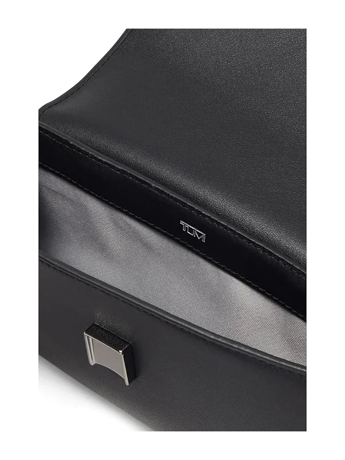 Кошелек Tumi Wallet On Chain кожаный, на цепочке — изображение 3 из 5, черный