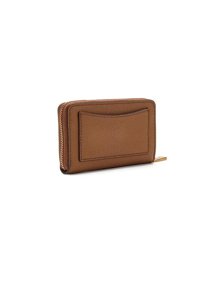 Кошелек из тисненой кожи MICHAEL Michael Kors — изображение 2 из 4, коричневый