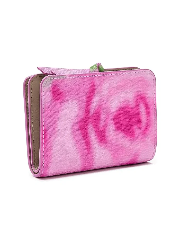 Кошелек мини компактный The Blurred Floral Snapshot Marc Jacobs — изображение 2 из 5, розовый мульти