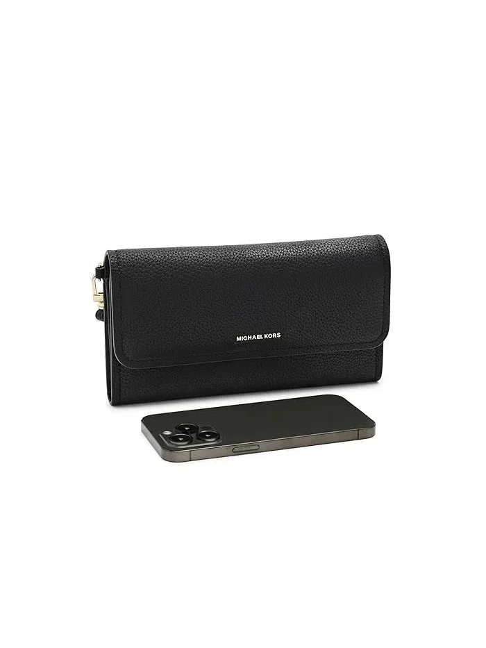 Кошелек средний с клапаном Jet Set MICHAEL Michael Kors — изображение 3 из 5, черный