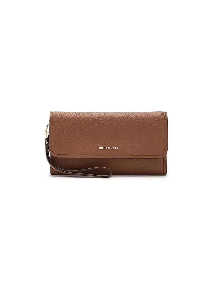 Кошелек Jet Set Medium Flap Double Zip MICHAEL Michael Kors — изображение 1 из 5, коричневый