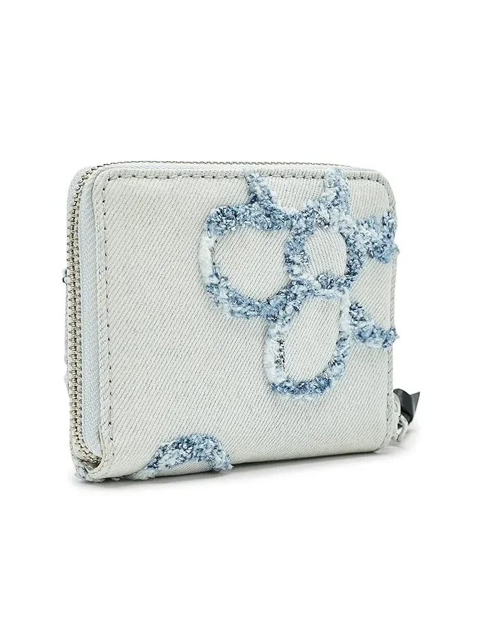 Кошелек мини компактный Daisy Denim Marc Jacobs — изображение 2 из 5, светлая стирка