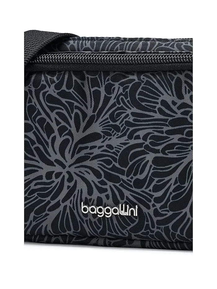 Сумка-кошелек мини антикражная Baggallini — изображение 4 из 5, полуночный цветок